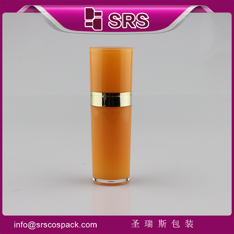 L030 Acrylic 50ml cone shape cosmetic lotion bottles